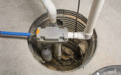 A Sump Pump Pit In A Home After New Components Have Been Installed To Ensure Proper Functioning.
